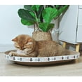 thumbnail image 7 of 4 Pack Extra Large Cat Scratcher Cardboard, Oval Cat Scratcher Bed Cat Scratch Bowl, Scratching Lounge Couch Round Shaped Cat Scratch Board Nest for Indoor Cats Furniture Protector, 7 of 7