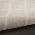 thumbnail image 3 of 5' Beige Geometric Power Loom Round Rug, 3 of 11