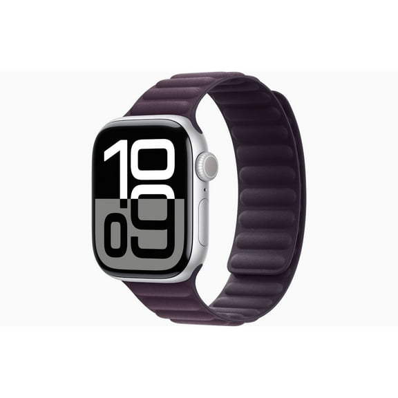 Restored Apple Watch Series 10 GPS   LTE 42mm Silver Aluminium Case with Blackberry Magnetic Link Band (Refurbished)