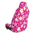 thumbnail image 2 of Wukai Vintage Flowers Full Set Car Seat Covers with Soft Padding Universal Auto Front Seats Protector and Cushion Mat, 2 of 5