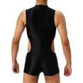 thumbnail image 4 of WILLBEST Conjunto de Camiseta y Pantalones Cortos para Hombre, Conjunto de Verano Informal de Manga Corta para Hombre, Conjunto de Chándal de 2 Piezas con Pantalones Cortos., 4 of 4