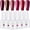 Red, variant on 6 Bottles Types of Red Soak off Gels Gel Nail Polish Set, 0.27fl.oz