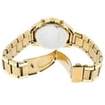 thumbnail image 2 of Caravelle 44L116 Women's Crystal New York Black Dial Chronograph Gold Tone Watch, 2 of 3