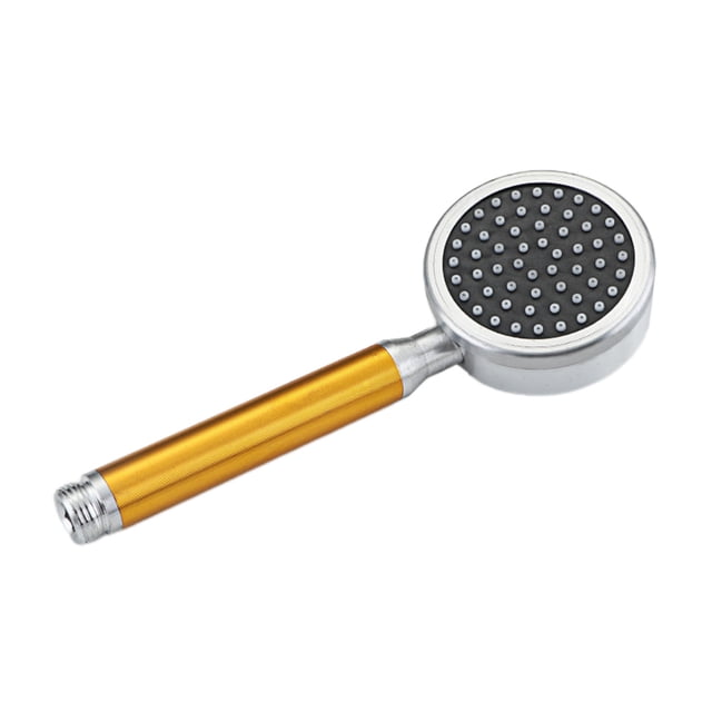 Qocolhg Handheld Single Head Shower Head Space Aluminum Pressurized Bathroom Shower Hand Shower 8.8 inch Universal Interface Removable and Washable, High Pressure Shower Heads