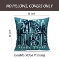 thumbnail image 2 of LALILO Throw Pillow Covers Hawaii Shirt Hawaii Shirt Graphic Cushion Cover 18" x 18", 2 Pack, 2 of 6