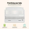 thumbnail image 4 of Dream On Me Storybrooke 5 in 1 Convertible Crib with Under Drawer, White, 4 of 8