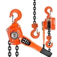 thumbnail image 2 of Zhuotong 3 Ton (6600 LB) Manual Lever Chain Hoist, 10FT G80 Alloy Steel Chain, Dual Pawl Brake & 360° Swivel Hook, Heavy Duty Industrial Hoist for Warehouse, Construction & Garage Lifting, 2 of 8
