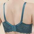 thumbnail image 3 of Ultra Thin Lace Embroidery Bra Soft Underwired Push Up Breathable Casual Bralette, 3 of 11