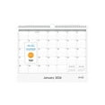 2024 Blue Sky Enterprise 15" x 12" Monthly Wall Calendar White/Gray