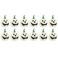 thumbnail image 1 of 12 piezas de calabazas de simulación, accesorios de fotos para el festival de Acción de Gracias y Halloween Blanco, 1 of 5