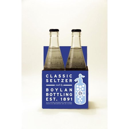 Bottling Classic Seltzer, 12 oz (24 Glass Bottles)