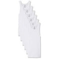 thumbnail image 2 of Hanes Men's 6-Pack ComfortSoft Tanks, White, X-Large, 2 of 2