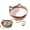 Caramel, variant on Handwoven cat Basket, cat Toy Basket with a Playing Rope Ball, Foldable Scratchable Hammock with Cat Ear Design - Breathable & Easy to Clean