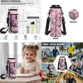 thumbnail image 5 of Yspwyqan Kids Backpack Set, Cherry Blossom Axolotl Backpack and Lunch Box Set Girls Ages 8-15, 17" Double Zipper Trendy Daypack with Water Bottle Bag for High School, 5 of 7