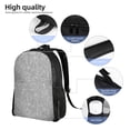 thumbnail image 5 of Haiem GlitterSilver Backpack - Stylish and Durable 15-inch Laptop Backpack with Waterproof Oxford Fabric, 5 of 8