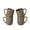 Dark Olive, variant on Famiware Tempus 4-Piece Stoneware Coffee Mug Sets, 14 oz Mugs for Kitchen, Antique White