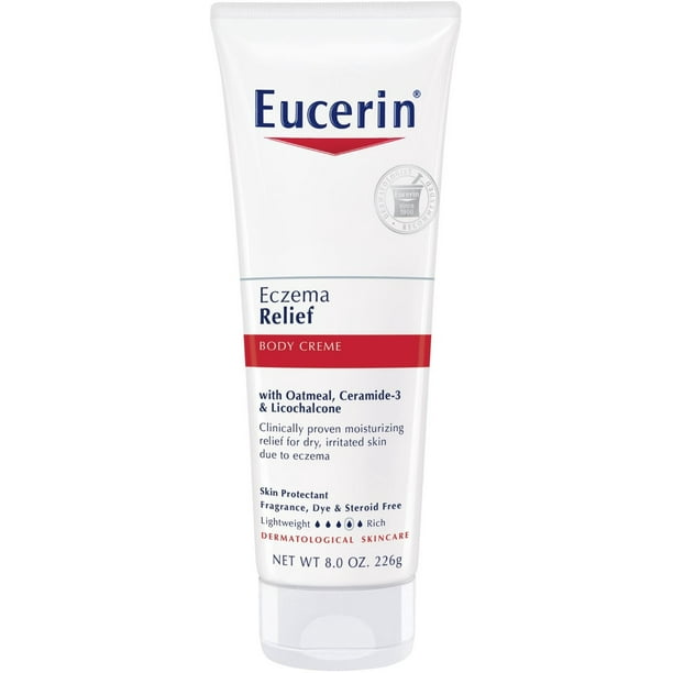 Eucerin Eczema Relief Body Creme 8 Oz Pack Of 2 Walmart Com Walmart Com