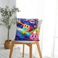 thumbnail image 7 of Throw Pillow Covers 18"x18" Inch, Kirby Decorative Pillow Case for Sofa Couch Chair Bedroom Modern Decor, 7 of 7