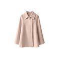 thumbnail image 5 of Zynoxe Womens Jackets With Buttons Classic Lapel Collar Winter Jackets for Women Loose Long Sleeve Mid‑Length Open Front Coat Versatile Solid Color Casual Outerwear Coat 2 Ways To Wear 2XL, 5 of 10