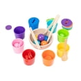 thumbnail image 1 of Juguete educativo DQrwqpou para contar bolas en tazas pequeños 1-3, 1 of 9