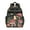 Black-16, variant on Hawaiian Hibiscus School Backpack - Durable Ergonomic Book Bag with Chest Strap