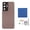 Brown, variant on Yajisi Back Glass Cover Replacement With Pre Installed Camera Lens and Tape Parts for Galaxy S21 Ultra Black, 7.87 inches / 20 cm