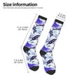 thumbnail image 2 of Pofeuu Butterflies Print Stockings, Adult Running Hiking Socks for Youth and Adult, 2 of 6