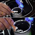 thumbnail image 3 of Cendrier Blouissant Pour Voiture, Cendrier De Plage, Cendrier Cratif Color Avec Lumire Led Et Support, Cendrier Portable Auto-extinguible Avec 2 T, 3 of 5