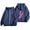 Blue-1, variant on Breast Cancer Zip Up Hoodie for Women Pink Ribbon Graphic Jackets Fall Winter Oversized Sweatshirt with Pocket