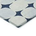 thumbnail image 4 of Addison Rugs Chantille Indoor/Outdoor Transitional Circles Navy Washable Runner Rug, 2'3" x 7'6", 4 of 6