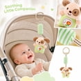 thumbnail image 5 of Kiddiway Stroller Hanging Plush Wind Chime – Soft Rattle for Car Seat, Crib, and Playtime, Perfect Baby Shower Gift, Stuffed Animals for Babies, 5 of 5