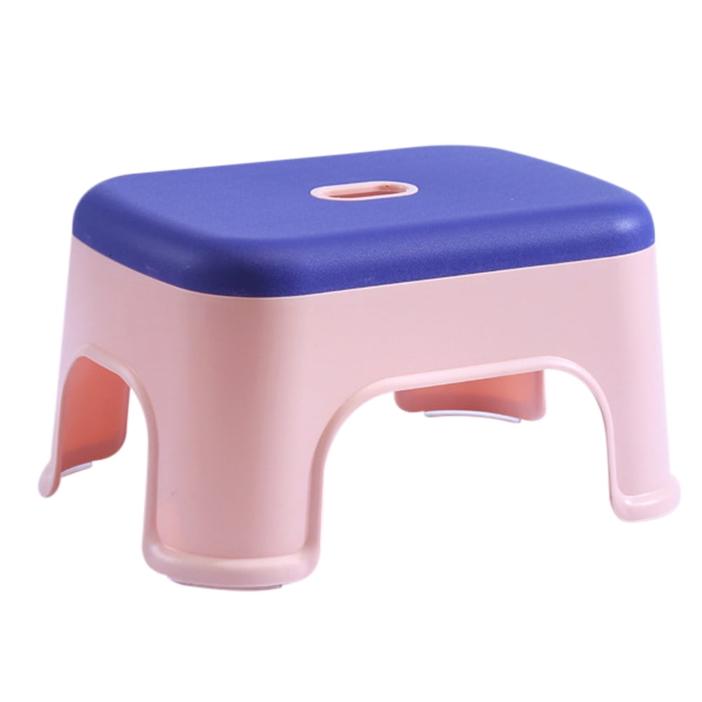 Children Step Stool Colored Plastic Step Stool Toddler Sitting Stool ...