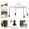 thumbnail image 6 of BestOffice Canopy Tent, 10X10 FT Pop Up Canopy Outdoor with Carrying Bag, White, 6 of 8