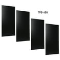 thumbnail image 2 of Triton Products 24inch x 48inch Black Tempered Wood Pegboards 4 Pack, 2 of 3