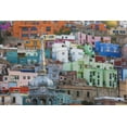 thumbnail image 2 of Paulson, Don 14x11 Black Ornate Wood Framed with Double Matting Museum Art Print Titled - Mexico, Guanajuato View of city buildings, 2 of 4