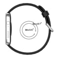 thumbnail image 2 of Correa Silicona Reloj Deportiva Impermeable Ygjytge para Huawei Watch Fit 3 Negro, 2 of 9