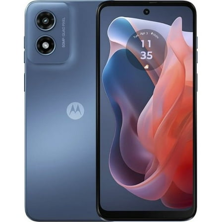 Restored Motorola Moto G Play (2024) XT2413V Tracfone Only 64GB Sapphire Blue (Good) (Refurbished)