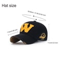 thumbnail image 3 of AJGRHE Summer Fashion Baseball Cap Visor for Women Men Casual Outdoor Sports Hat E One Size, 3 of 3