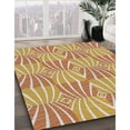 thumbnail image 2 of Ahgly Company Indoor Rectangle Patterned Brown Gold Novelty Area Rugs, 8' x 10', 2 of 6