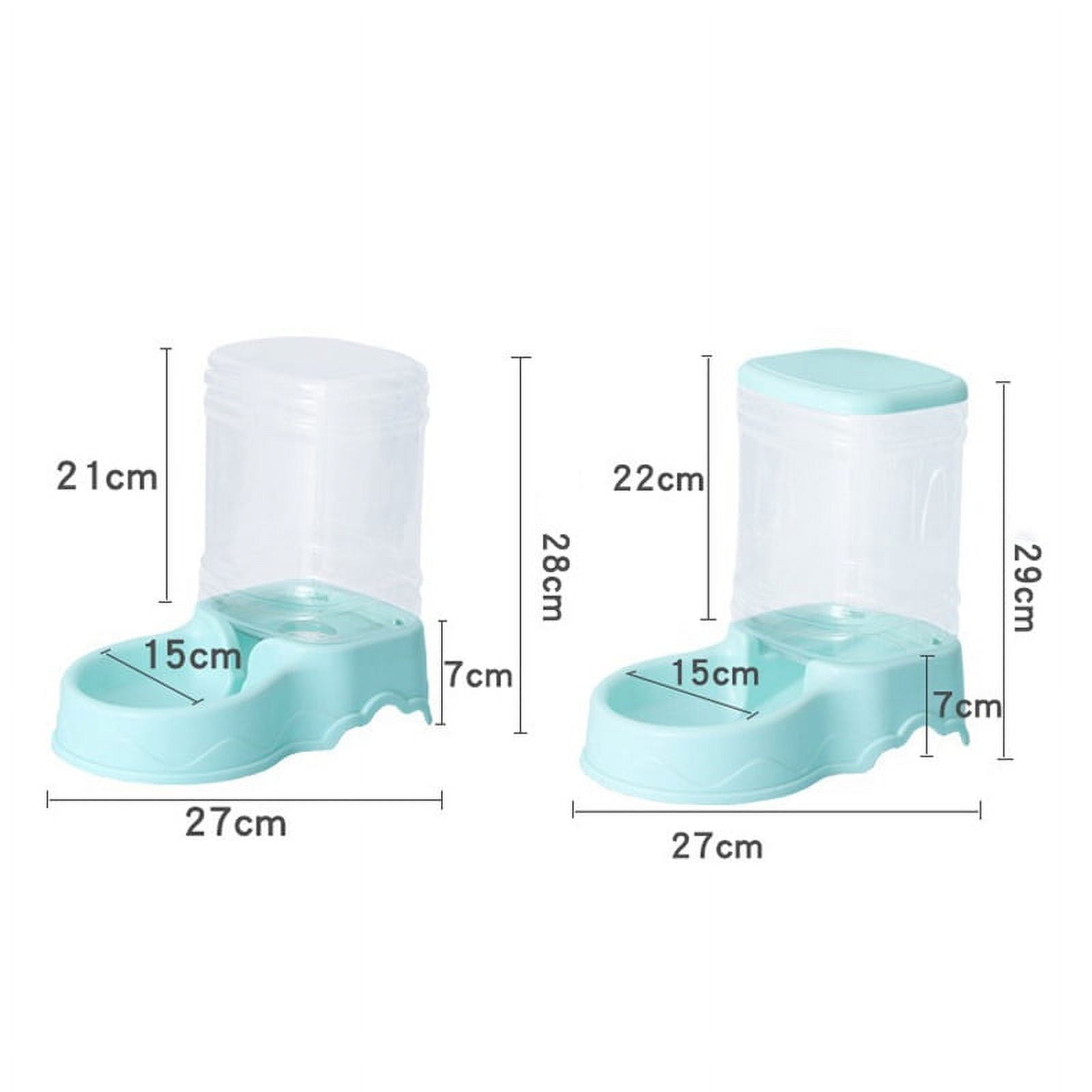 Automatic pet feeder Cat Drinking bowl Cat bowl Large capacity Dog bowl 3.8L combination food storage bucket Pet supplies