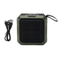 thumbnail image 1 of Altavoz Bluetooth recargable compatible con tarjeta de memoria, altavoz inalámbrico portátil pequeño para fiestas al aire libre, color verde, 1 of 14