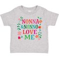 thumbnail image 3 of Inktastic Nonna and Nonno Love Me Girls Toddler T-Shirt, 3 of 5