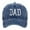 Navy, variant on Hat for Men Embroidered Dad Baseball Hat Father's Day Idea for Him Customized Cool Casual Adjustable Cap