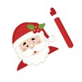 thumbnail image 2 of Car Stickers Car Rear Windshield Decals Christmas sticker rear Themed Automotive Wiper Waving Stickers Rear Window Decor, 2 of 6