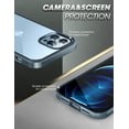 thumbnail image 6 of SUPCASE Unicorn Beetle Edge Series Case for iPhone 13 Pro Max (2021 Release) 6.7 Inch, Slim Frame Clear Case with TPU Inner Bumper & Transparent Back (Cerulean), 6 of 9