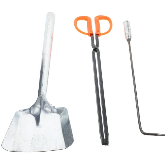 Melantax Fireplace tools set Fireplace shovel Fire poker and fire hook Fireplace supplies