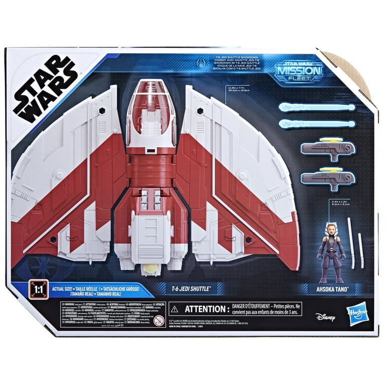 STAR WARS AHSOKA スターウォーズ アソーカ T-6 シャトル Amazon.com: Ahsoka Tano's T-6 Jedi Shuttle : Toys & Games