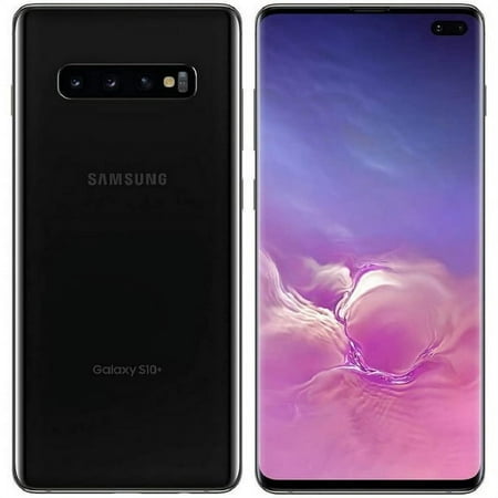 Pre-Owned Samsung Galaxy S10+ Plus 128/512GB 1TB (SM-G975U1 Unlocked Cell Phones) (Refurbished: Like New)