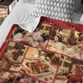 thumbnail image 3 of Custom Blanket, Customized Blankets with Picture Text, Personalized Gift Ideas for Birthday/Anniversary/Christmas, Photo Blankets Gift for Women Men Husband Girlfriend Pet (3 Photos), 3 of 6