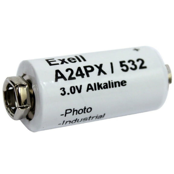Exell Battery Alkaline Battery A24PX Compatible with V24PX RPX24 532 PX24 EPX24